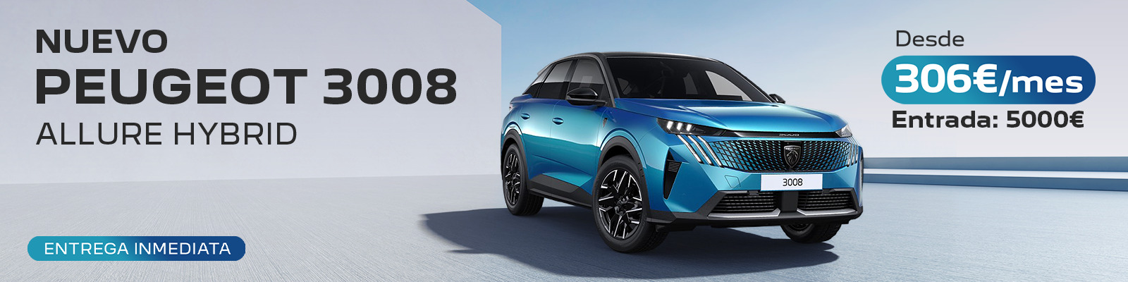 Tu Nuevo Peugeot 3008 Hybrido desde 306€/mes 🥳